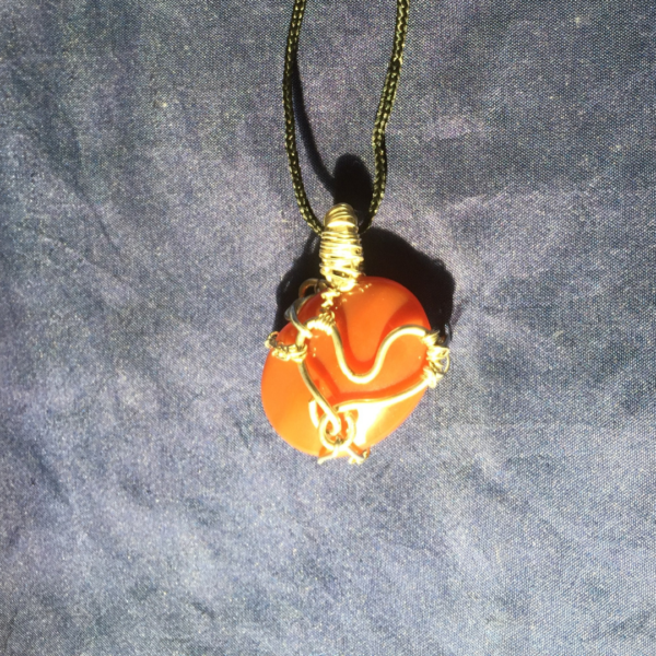 Red Carnelian Heart Pendant