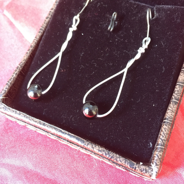 Black Tourmaline Earrings