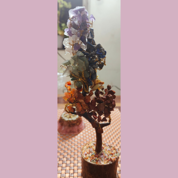 7 Chakra Balancing Crystal Tree